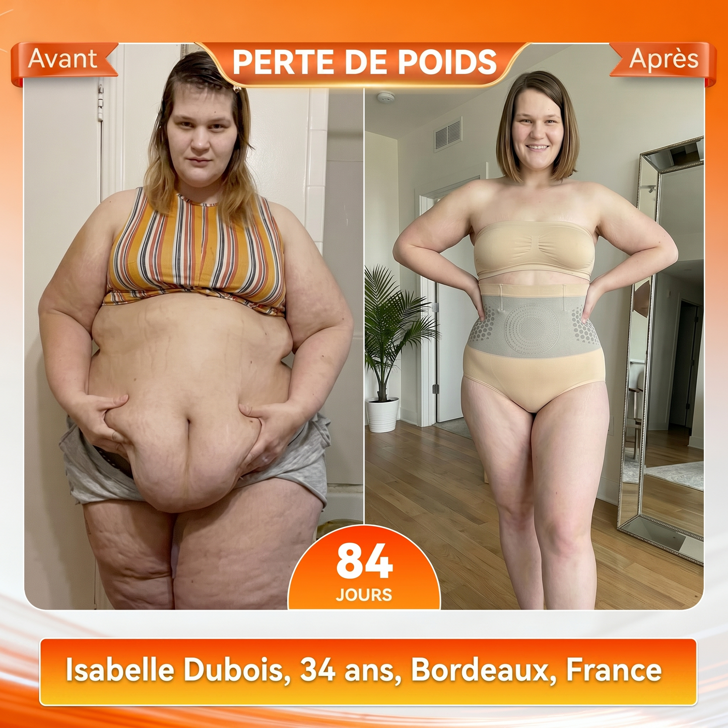 🎊Boutique Officielle | 👨‍👩‍👦👨‍👩‍👦 𝐏𝐀𝐔𝐑𝐀𝐉𝐔® 2026 Short Sculptant & Brûle-Graisses 4-en-1 aux Micro-Particules de Moringa & Berbérine-ABB8(A)