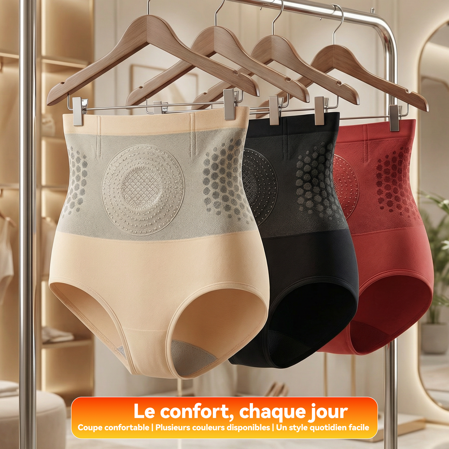 🎉Boutique Officielle | 👨‍👩‍👦👨‍👩‍👦 𝐏𝐀𝐔𝐑𝐀𝐉𝐔® 2026 Short Sculptant & Brûle-Graisses 4-en-1 aux Micro-Particules de Moringa & Berbérine-ABB8（H4）
