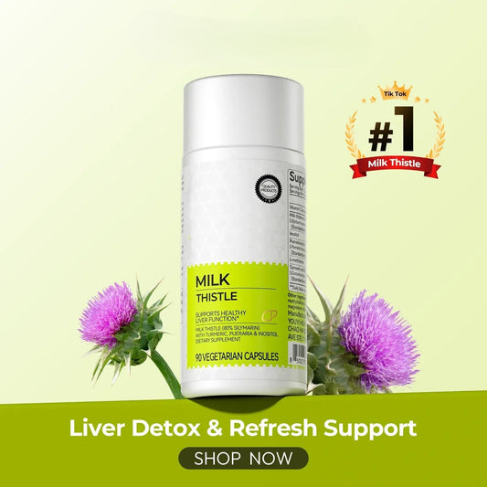 🏆Flash Sale⚡50K+ SOLD!💥🏆Oxyenergy Milk Thistle Liver Detox -SUY8