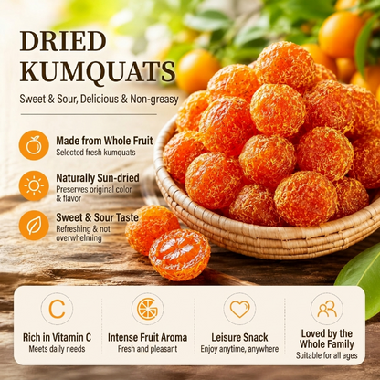 🍊Say goodbye to high-calorie guilt! 🍊Satisfy your cravings with our fiber-rich Licorice Kumquats-INT