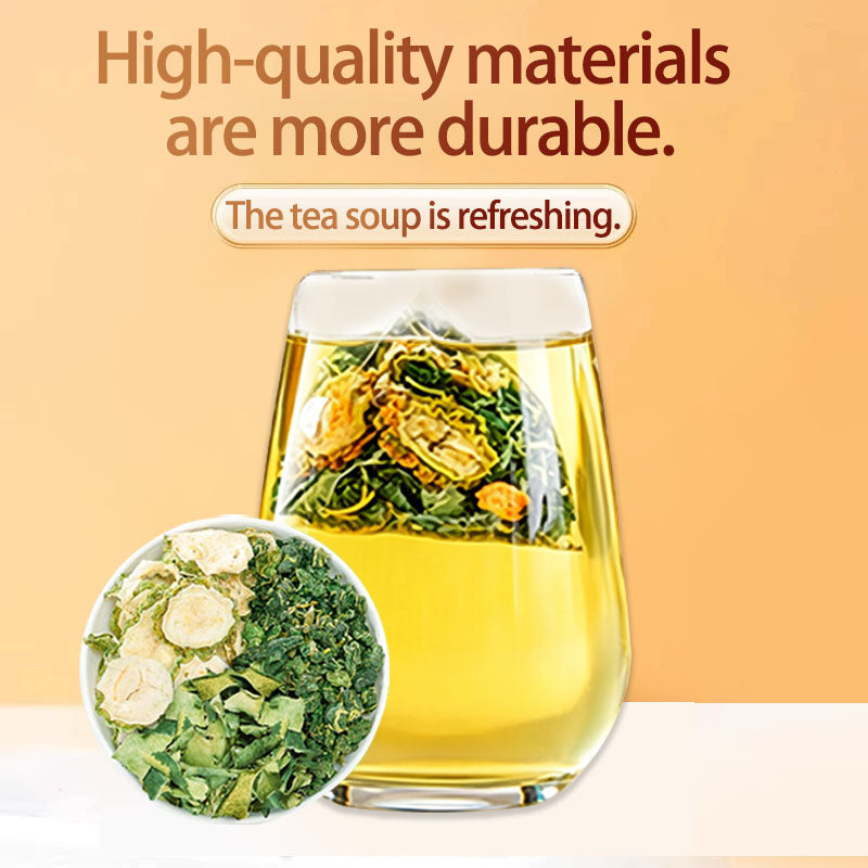 🪻Say goodbye to high-calorie guilt! 🪻🪻Mulberry Leaf & Double Melon Tea — Natural Herbal Goodness for a Lighter You-H1