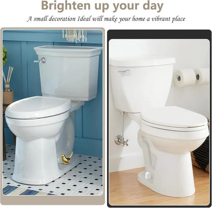 💰🔥Buy 1 Get 1 Free🎁2 Pcs Ceramic Bird Toilet Floor Bolt Caps,Cute Bird Toilet Screw Caps Decorative-ABB8
