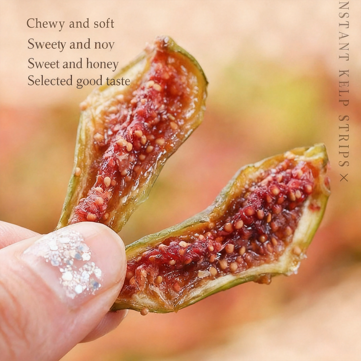 💎 Say goodbye to high-calorie guilt! 🍬🍬 Satisfy your cravings with our fiber-rich green fig slices - ABB8