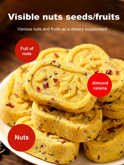 🍰Mixed Nut Eight Treasure Handmade Quilted Cake🎉 0 preservatives added-XA