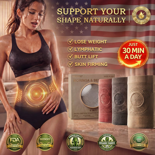🏆Official Brand Store | 👙 𝟐𝟎𝟐𝟔 Moringa & Berberine 4-In-1 Fat-Burn Sculpting Shorts🎁-ABB8(D)