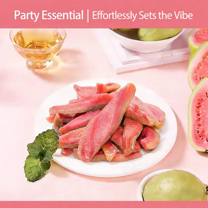 🟡Say goodbye to high-calorie guilt! 🥝Satisfy your cravings with ourfiber-rich Red Guava slices-XA