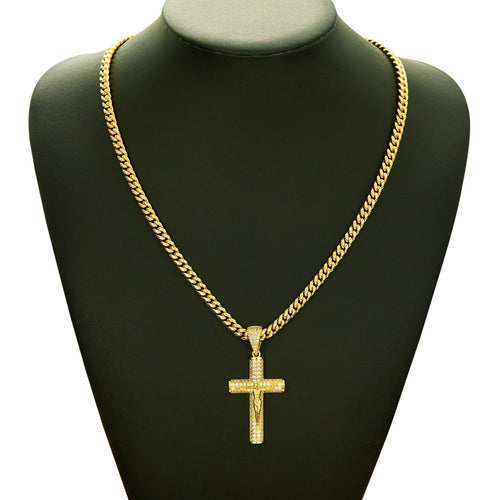 🏆Flash Sale⚡Holylegend 14K Real Gold-Plated Cross Necklace - W18