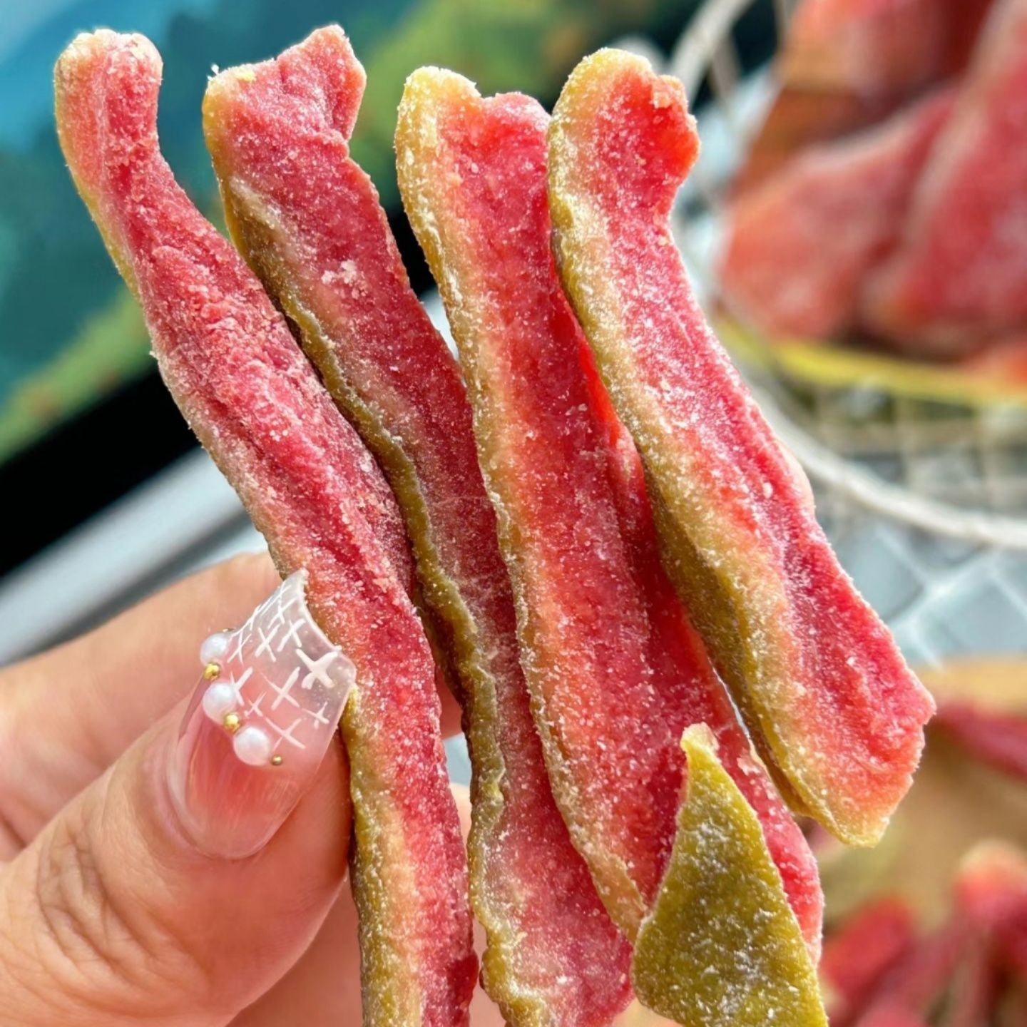 🌰Say goodbye to high-calorie guilt! 🥝Satisfy your cravings with ourfiber-rich Red Guava slices-XA（D）