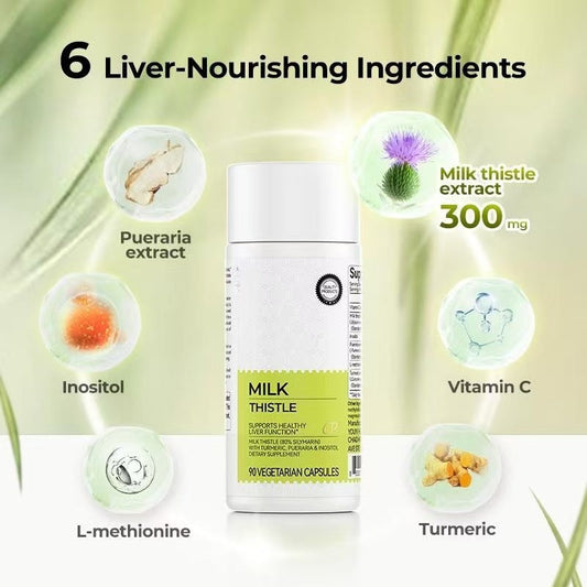 🏆Flash Sale⚡50K+ SOLD!💥🏆Oxyenergy Milk Thistle Liver Detox -SUY8