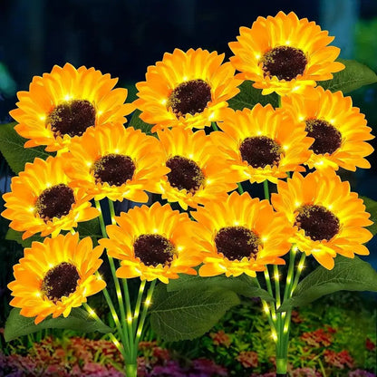 🔥Hot Sale🌞Solar LED Sunflower Garden Lights-XA