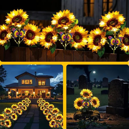 🔥Hot Sale🌞Solar LED Sunflower Garden Lights-XA