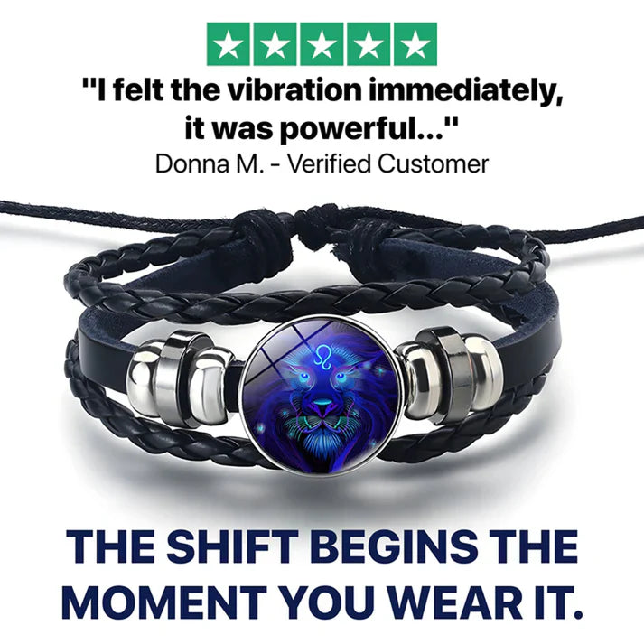 🔮🖤Select Your Zodiac Sign & Unlock Your Lucky Guardian Bracelet -H1