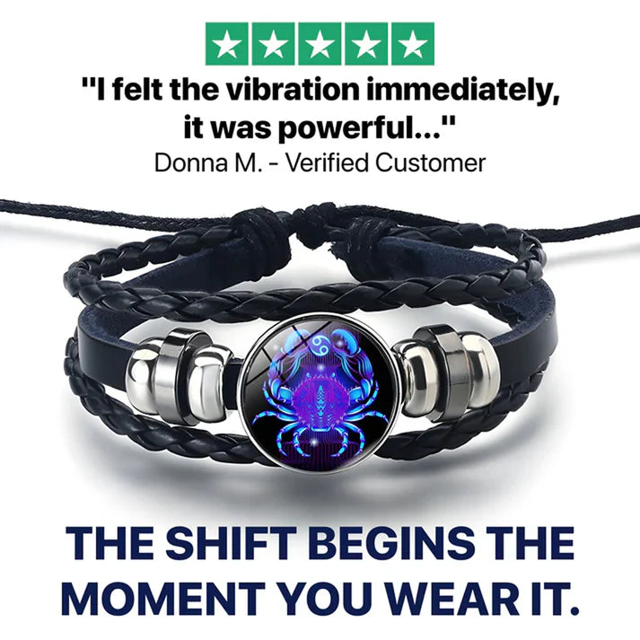 🔮🖤Select Your Zodiac Sign & Unlock Your Lucky Guardian Bracelet -H1