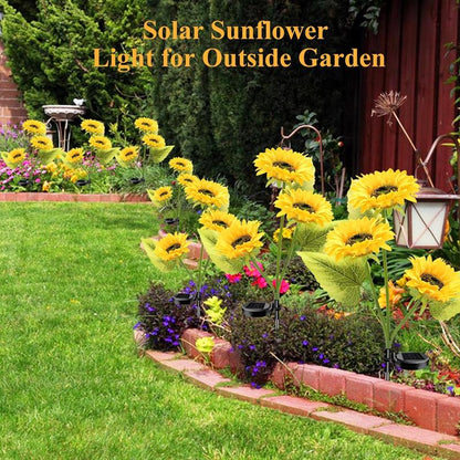 🔥Hot Sale🌞Solar LED Sunflower Garden Lights-XA