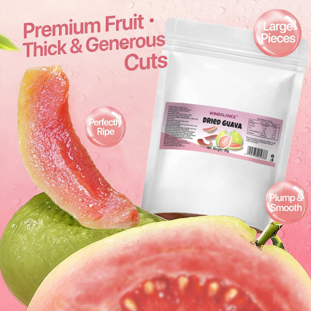 🤩Say goodbye to high-calorie guilt! 🍇Satisfy your cravings with ourfiber-rich Red Guava slices-H1